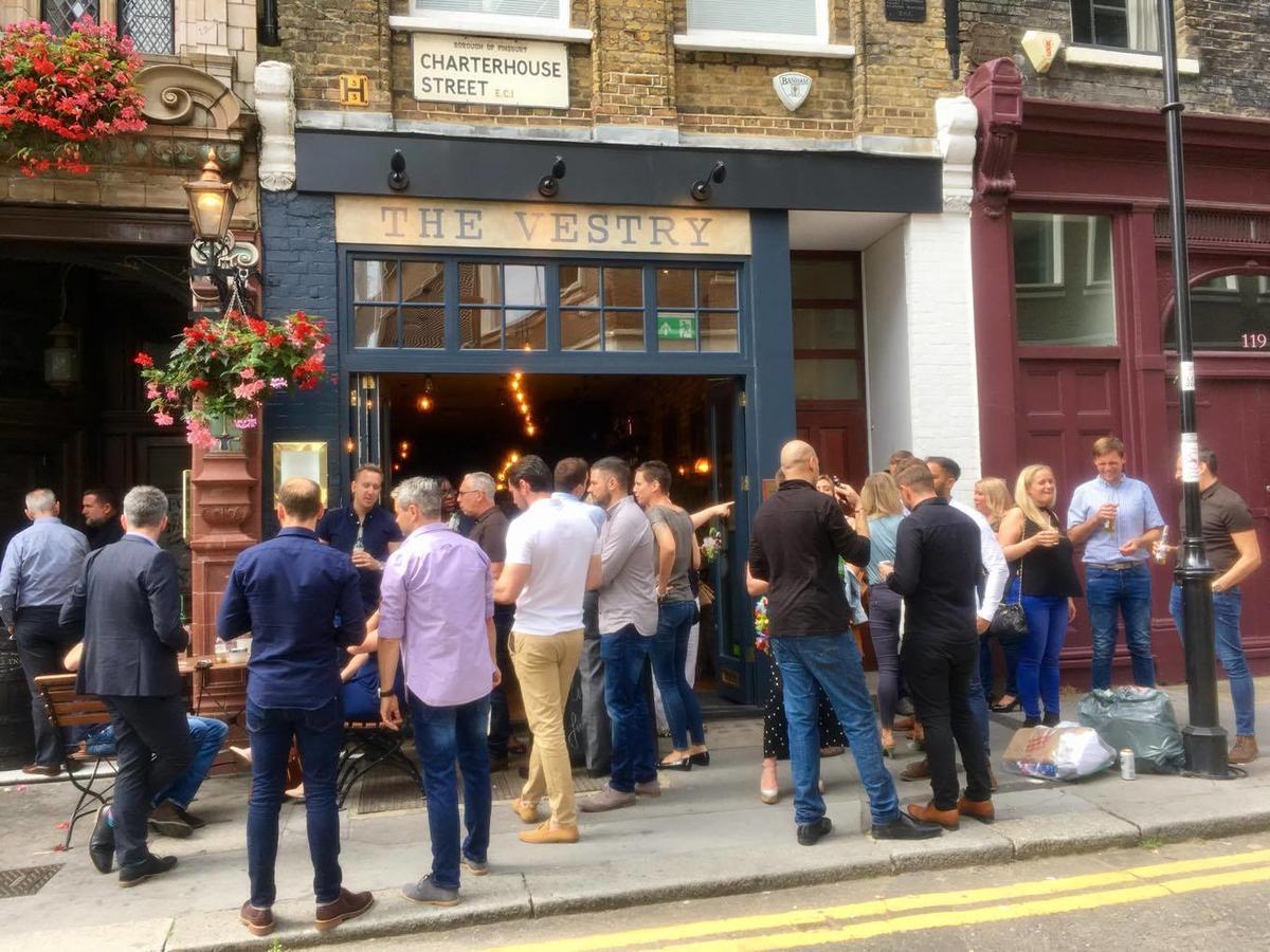 Hotel Fox And Anchor London Exterior foto